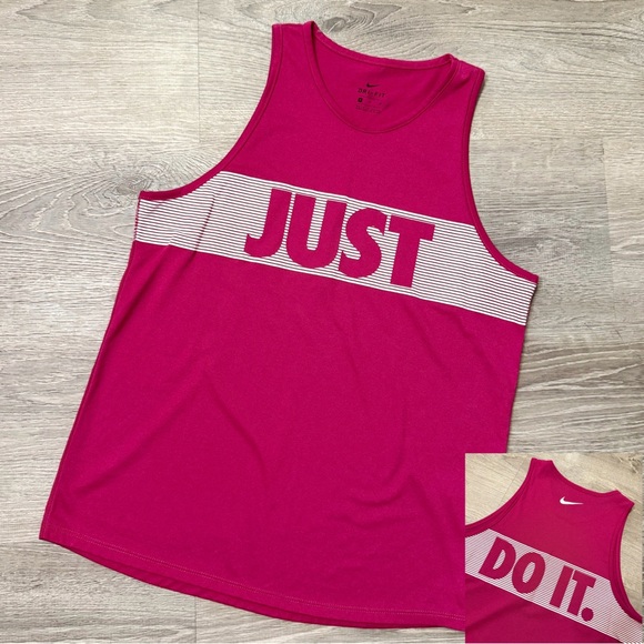 •NIKE• PINK TANK TOP - Picture 1 of 5